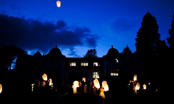 Achnagairn House Wedding Lanterns