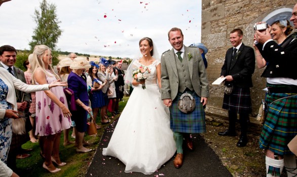 Jenny and Mike - A Collessie Church Wedding Ceremony