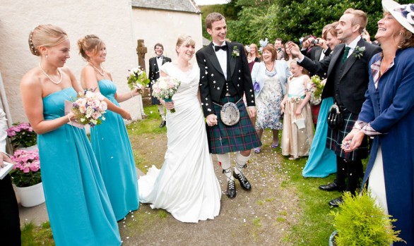 Hamish and Cairine - A Cromarty East Church wedding ceremony
