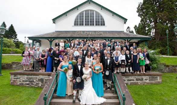 Hamish and Cairine - A Strathpeffer Pavilion Wedding