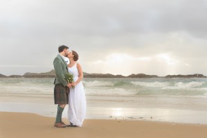 scottish beach wedding